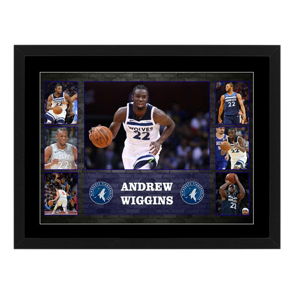 Basketball – Andrew Wiggins Minnesota Timberwolves 2014-20 Frame...