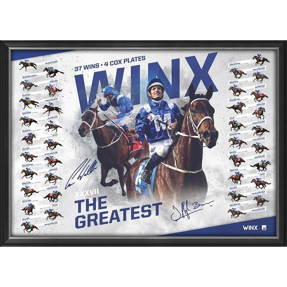 Horse Racing – WINX – The Greatest Framed Sportsprint