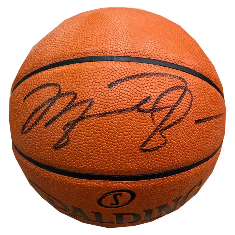 Basketball - Michael Jordan Hand Signed Basketball | Taylormade ...