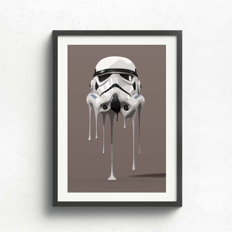 Wall Art Collection – Melting Storm Trooper