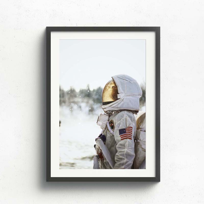 Wall Art Collection – Snow Astronaut