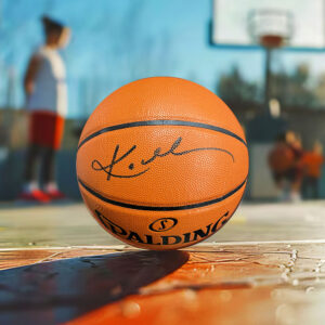 Basketball - Kobe Bryant Hand Signed Spalding Basketball