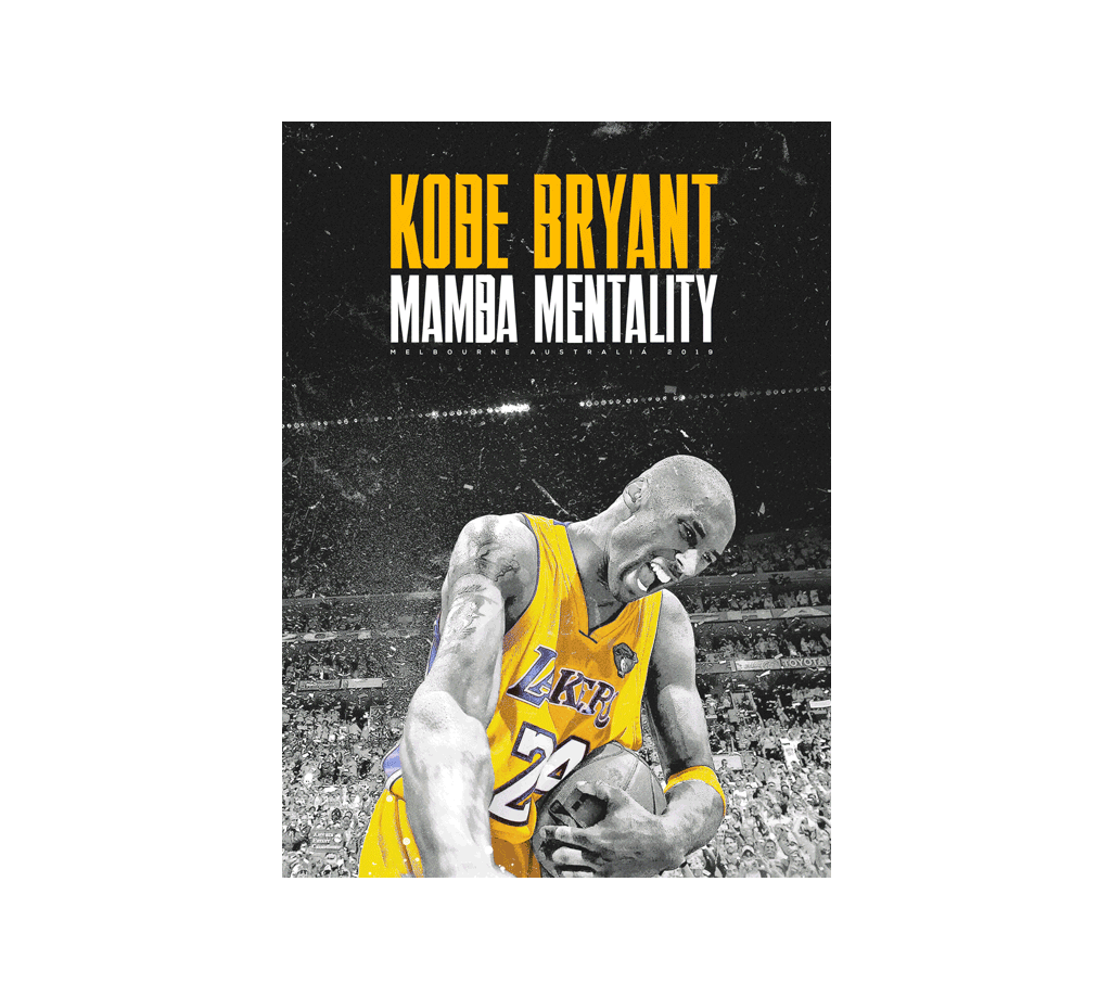Kobe Bryant Mamba Mentality A2 Poster Print