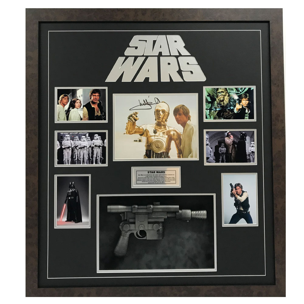 signed star wars memorabilia