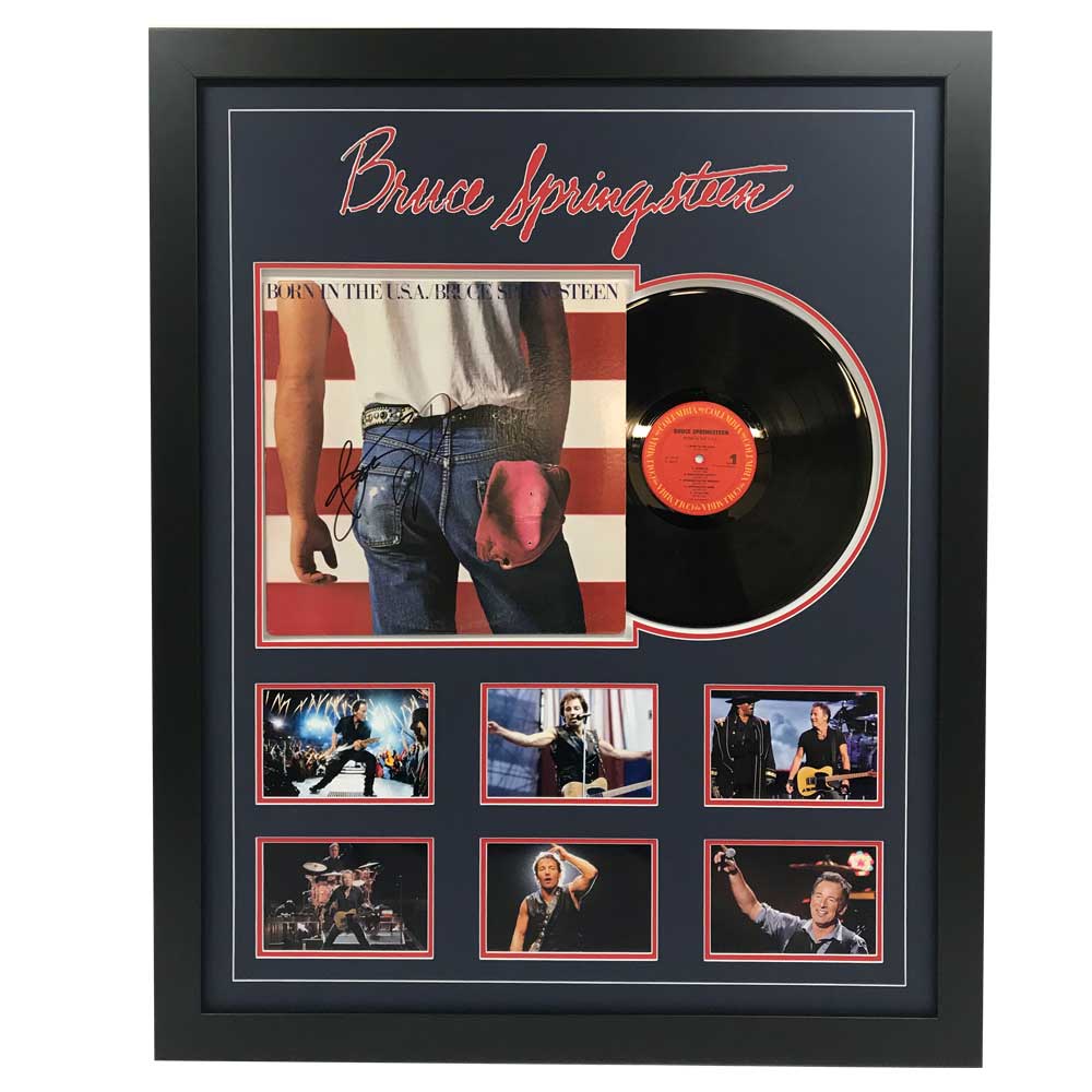 Bruce Springsteen Signed & Framed Album Cover | Taylormade Memorabilia ...