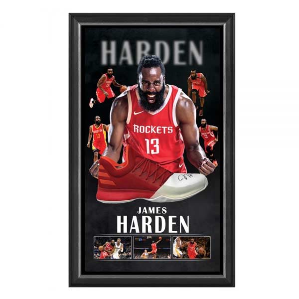 james harden autographed jersey