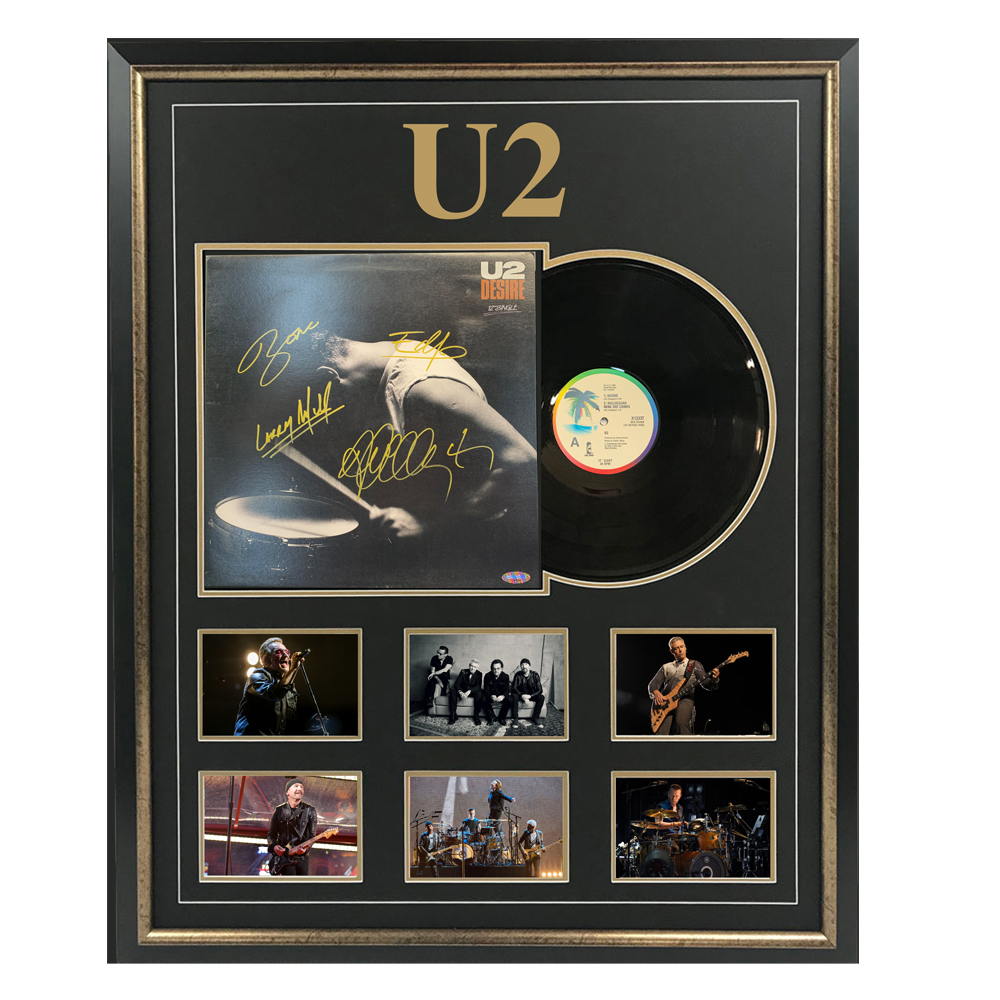 Music – U2 – Desire Framed Album Cover #28595