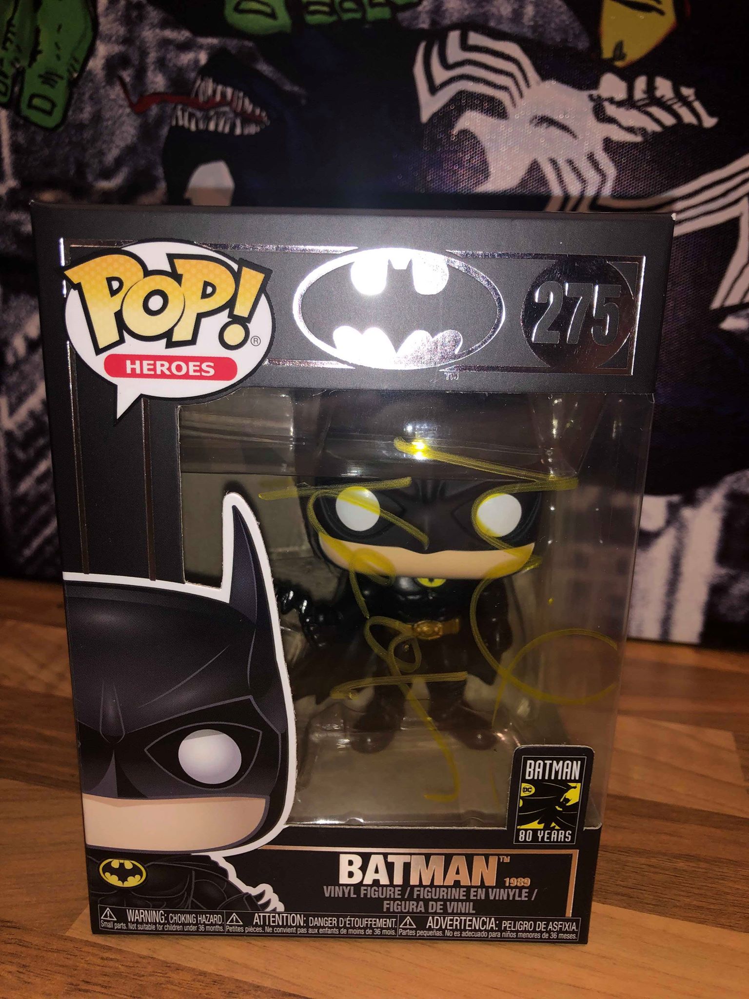 Batman 1989 Autographed Funko 