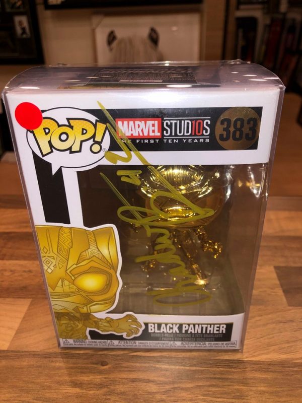 chadwick boseman signed funko pop