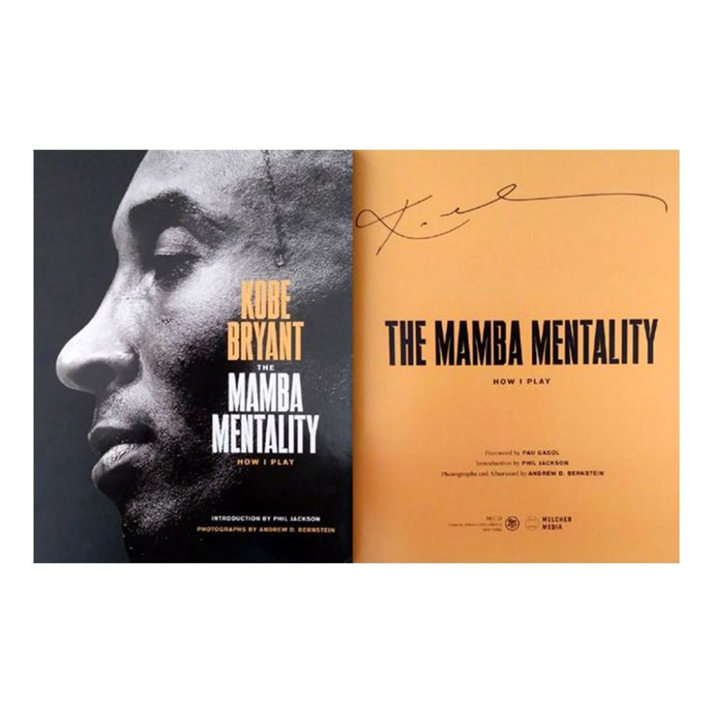 Kobe Bryant Hand Signed Mamba Mentality Book | Taylormade Memorabilia |  Sports Memorabilia Australia