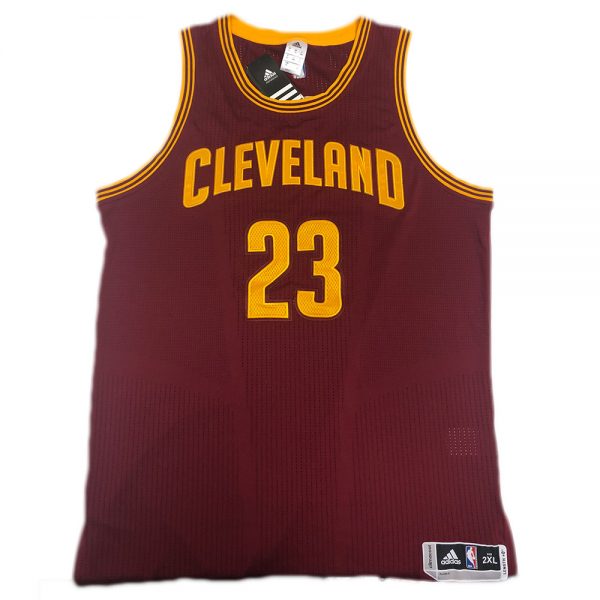 Basketball - Lebron James Upper Deck Authentic Maroon Cleveland Cavaliers Signed  Jersey, Taylormade Memorabilia