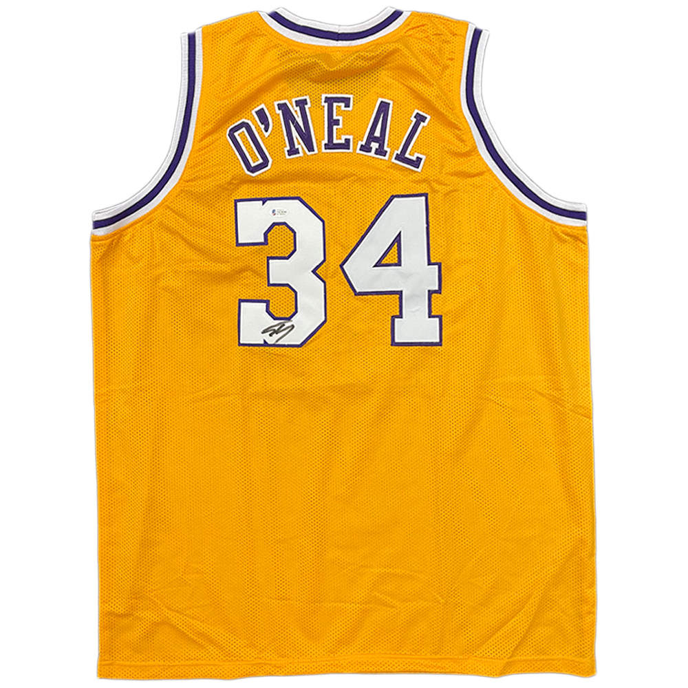 Basketball - Shaquille O'Neal Signed Lakers Jersey (Beckett COA ...