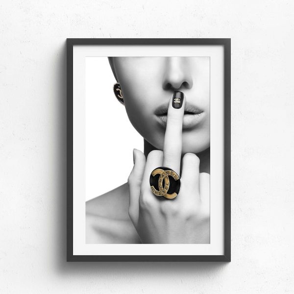 Wall Art Collection - Chanel Ring Finger | Taylormade Memorabilia | Sports  Memorabilia Australia