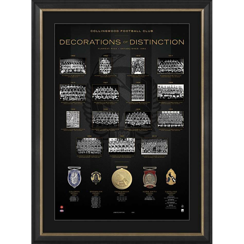 Collingwood Magpies – Framed Decorations of Distinction Limited ...