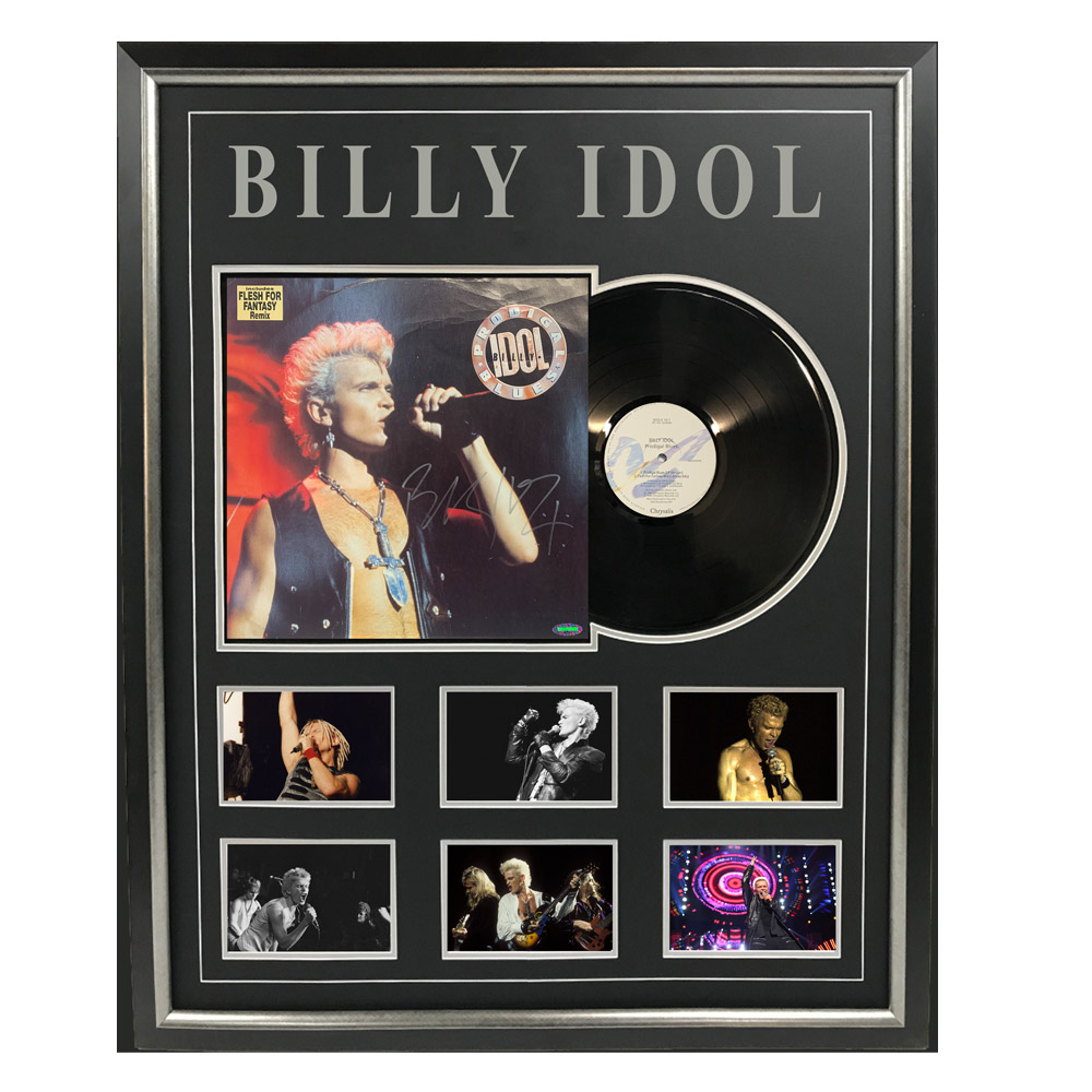 Music – Billy Idol – Prodigal Blues Signed & Framed Al...