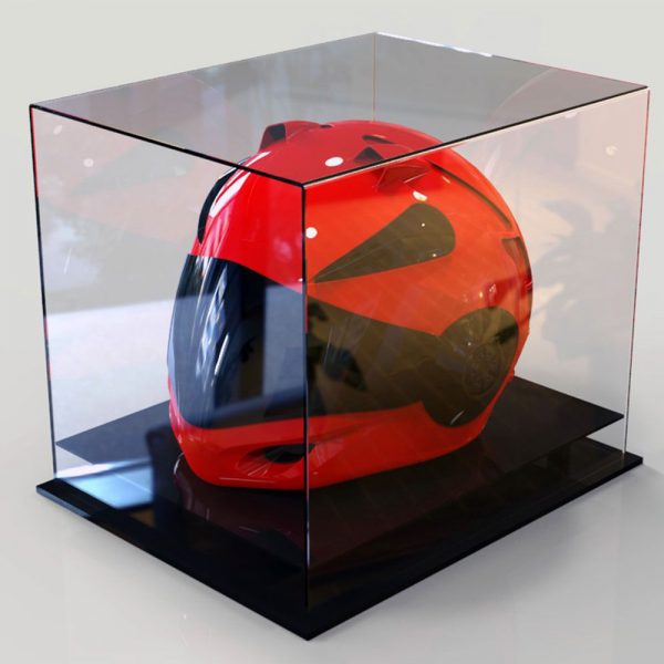 Display Case - Helmet Case Acrylic Display Case | Taylormade Memorabilia | Sports Memorabilia