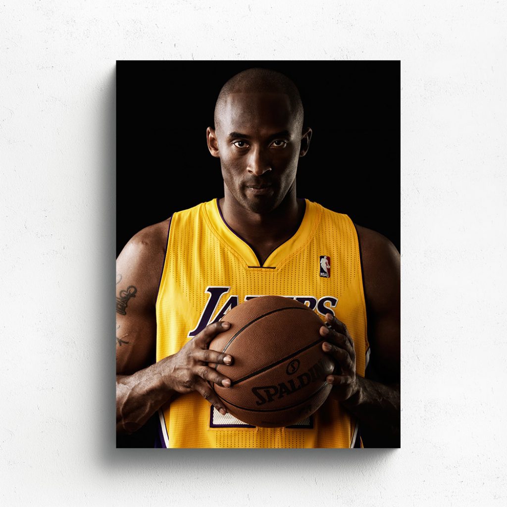 Canvas - Kobe Bryant V 2 | Taylormade Memorabilia | Sports Memorabilia ...