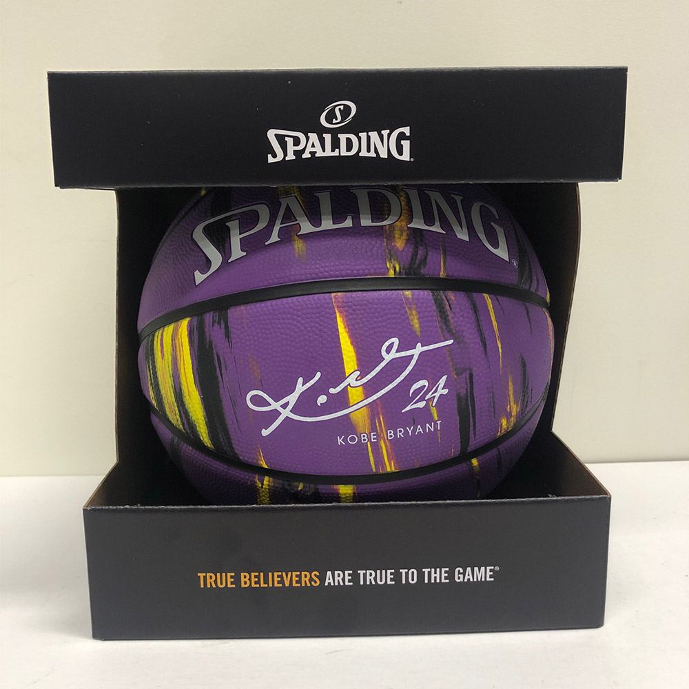Spalding X Kobe Bryant Marble Series Limited Edition Basketball IN HAND 