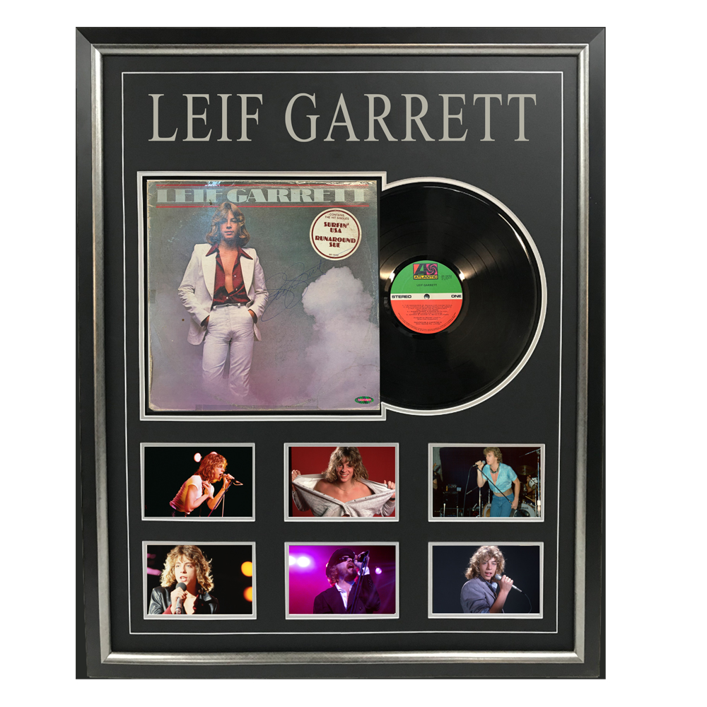 Music – Leif Garrett – Leif Garrett Signed & Framed A...