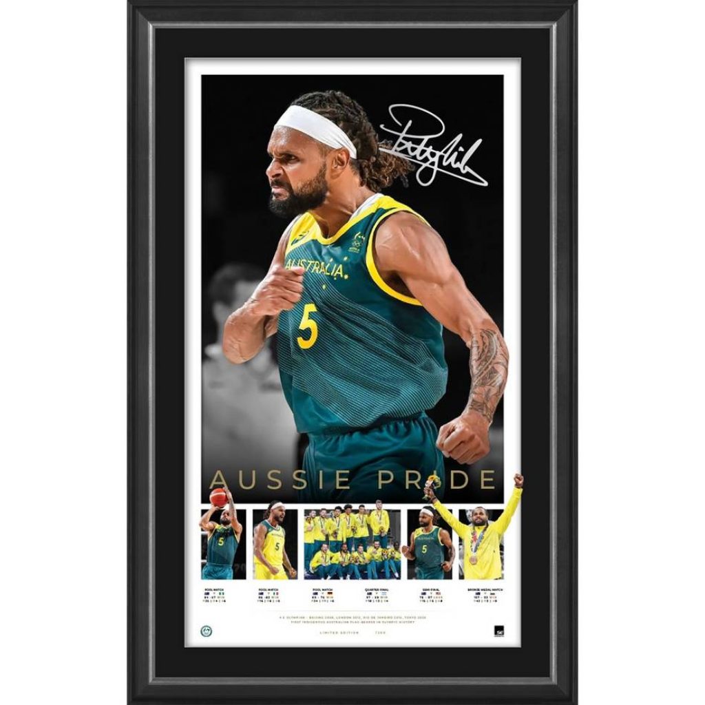 Patty Mills (Tokyo 2020) Apple Watch Face, Don your green a…