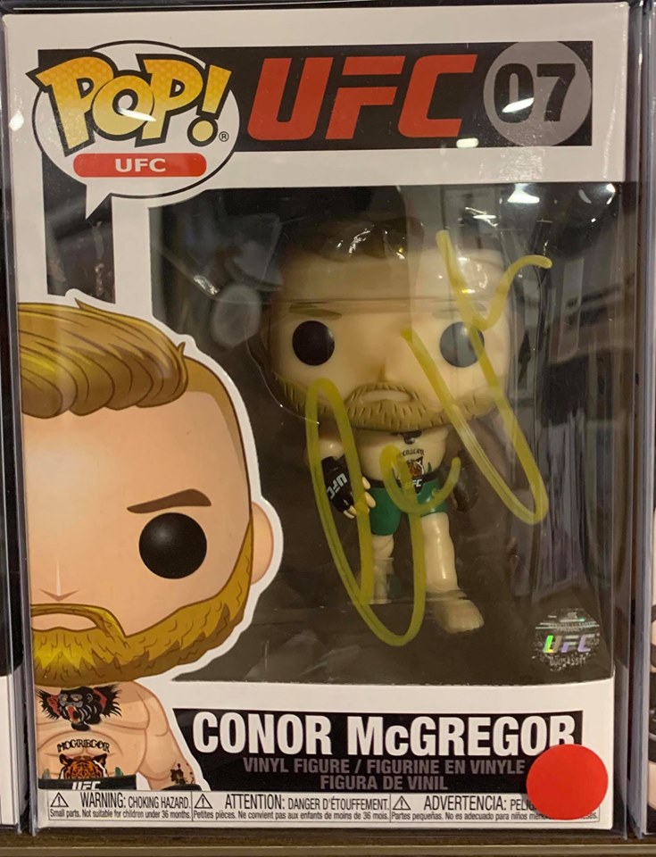 ufc conor mcgregor figurine