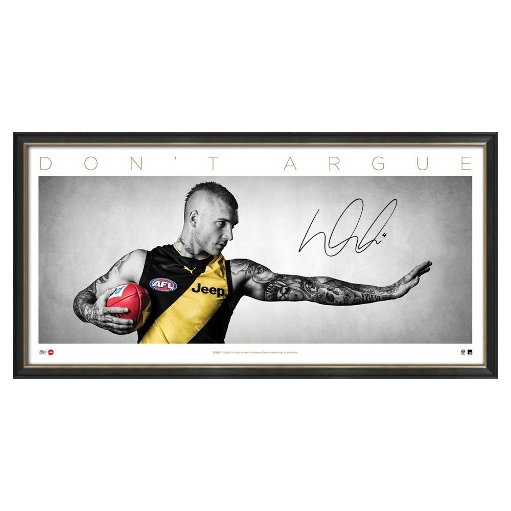 Richmond Tigers – Dustin Martin “Don’t Argue” ...