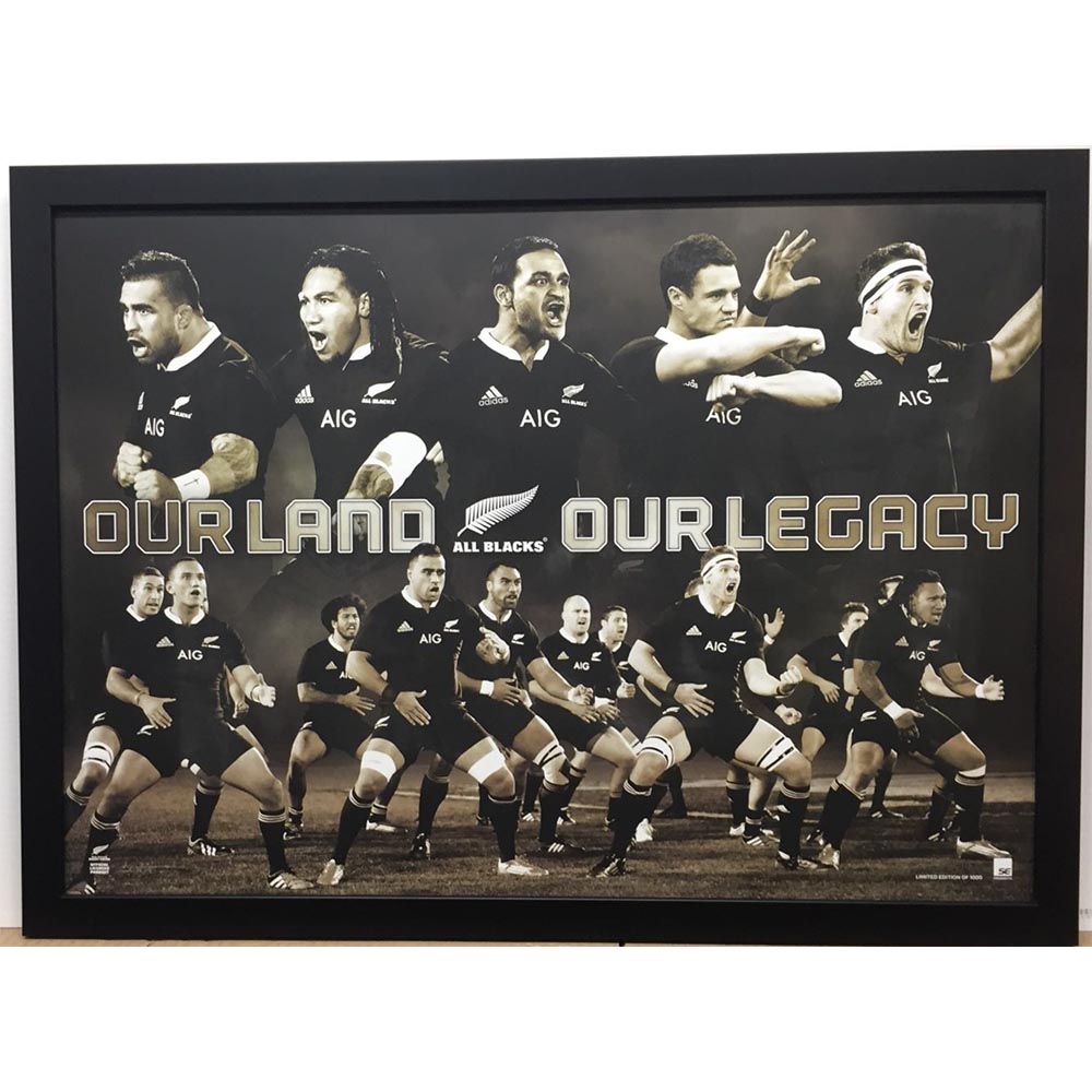 Rugby Union – New Zealand All Blacks ‘Our Land Our Legacy&...