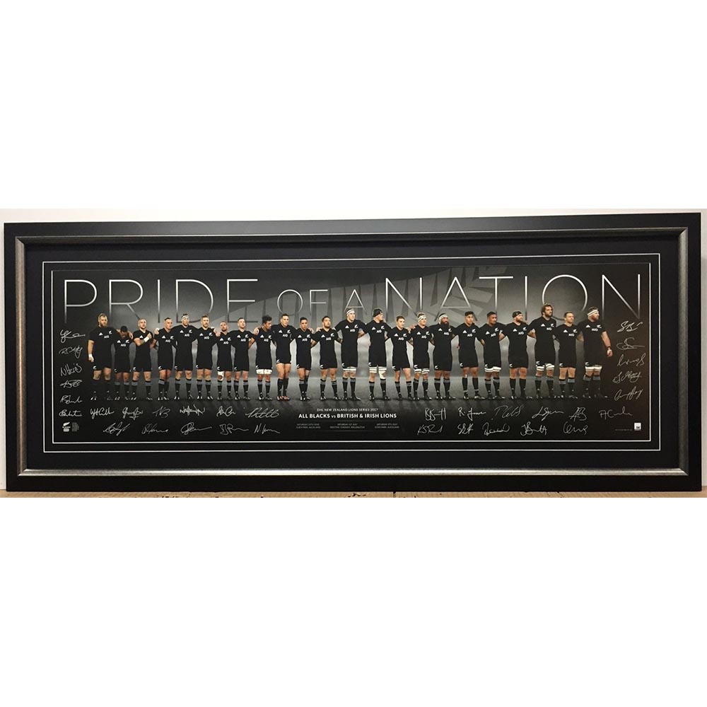 New Zealand All Blacks – ‘Pride of a Nation’ Signed ...