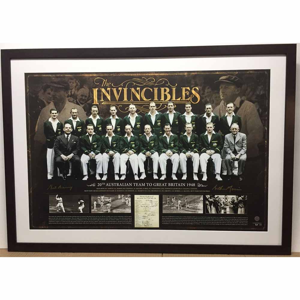 Cricket – The Invincibles 1948 Neil Harvey & Arthur Morris ...
