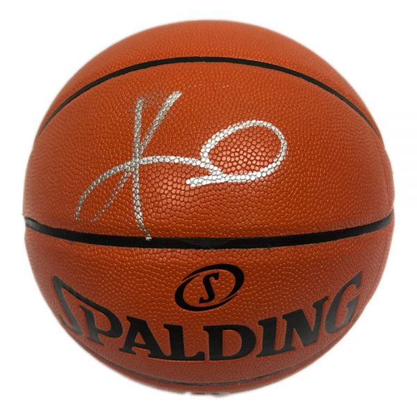 Basketball Kyrie Irving Hand Signed Spalding Basketball (Panini