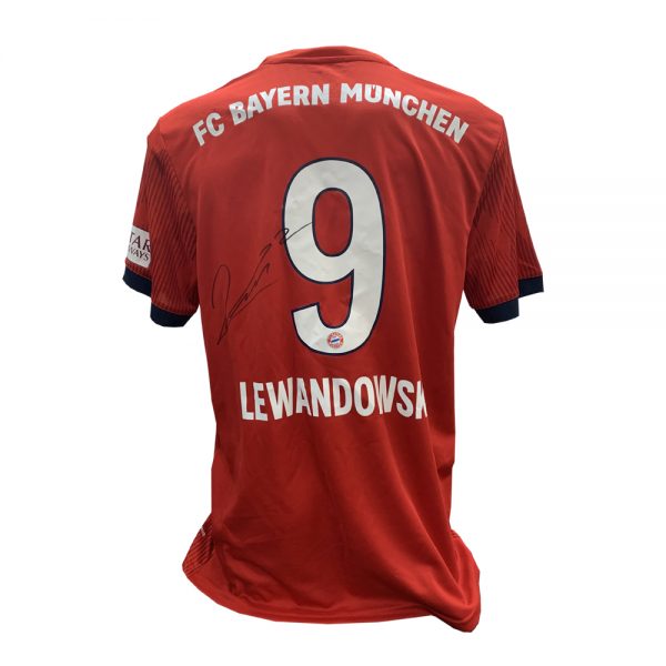 lewandowski signed jersey