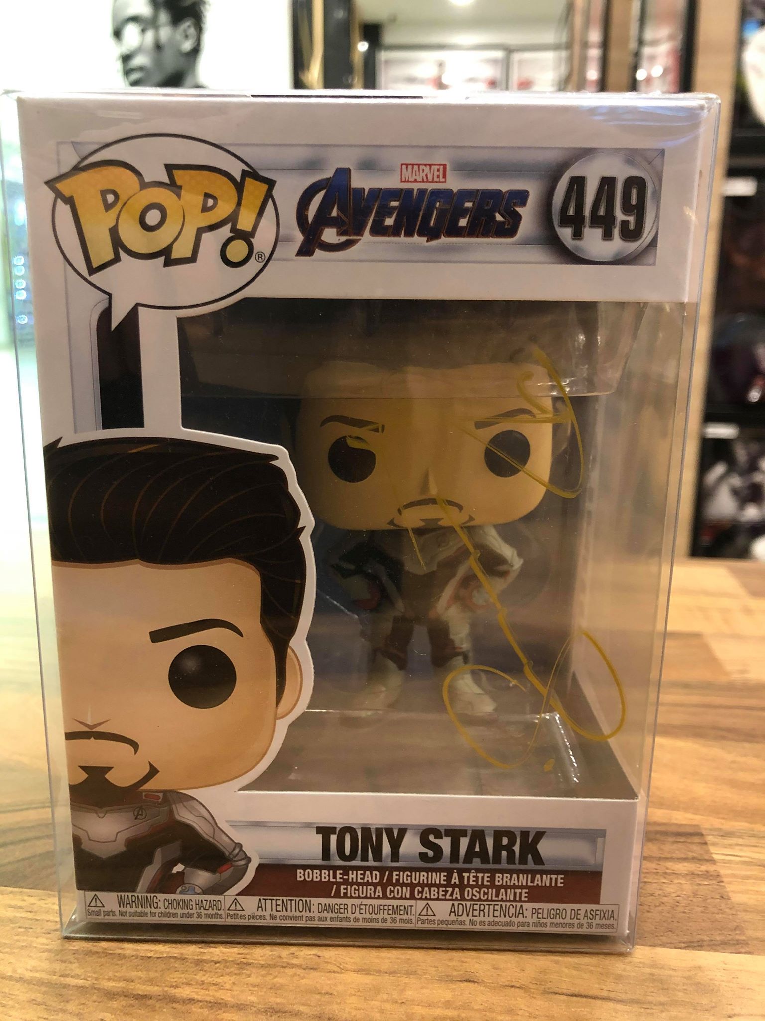 howard stark funko pop