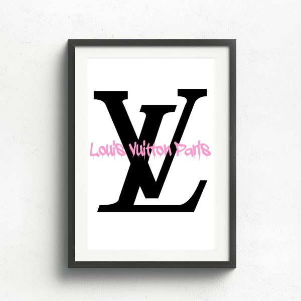Bless international Louis Vuitton Monogram Bag  Valentino Heels Framed by  CeCe Guidi Graphic Art  Wayfair