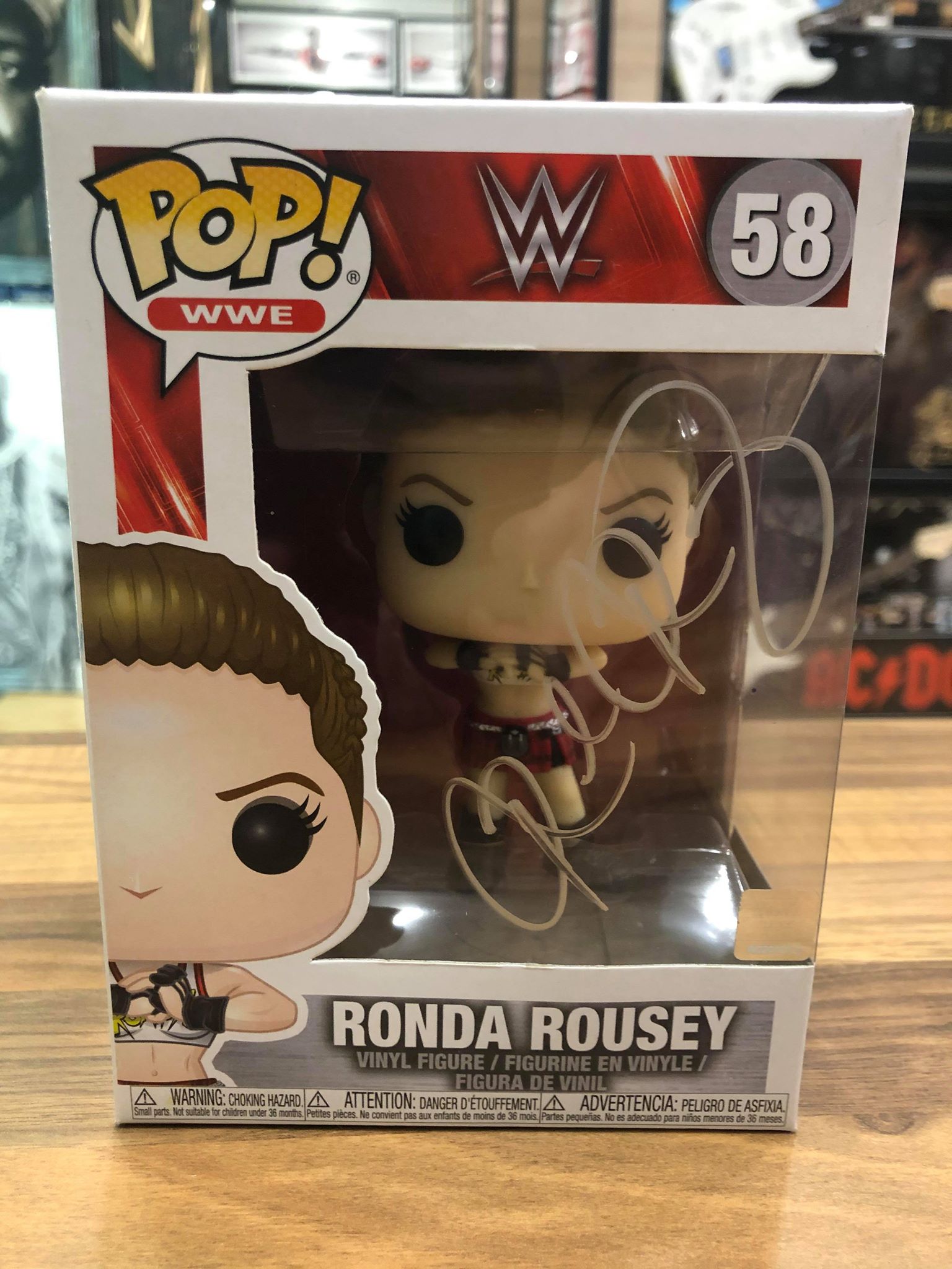 wwe ronda rousey funko pop