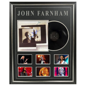 Music - John Farnham - Age Of Reason Signed & Framed Album Cover