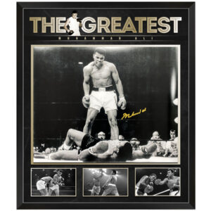 Boxing - Muhammad Ali - "The Greatest" Signed & Framed Photo Display