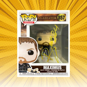Russell Crowe - "Maximus" Gladiator #857 Autographed Funko Pop! Vinyl