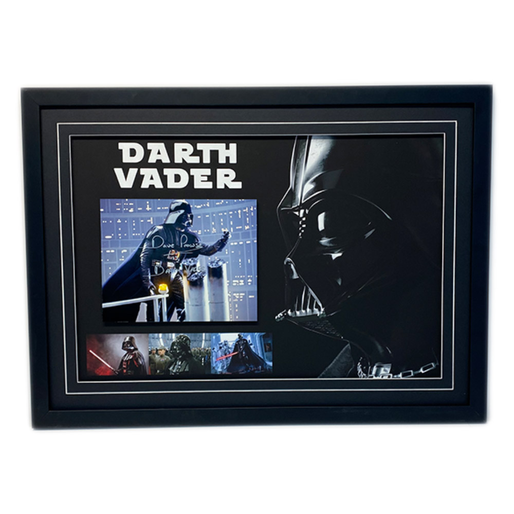 David Prowse “Darth Vader – Star Wars” Signed &...