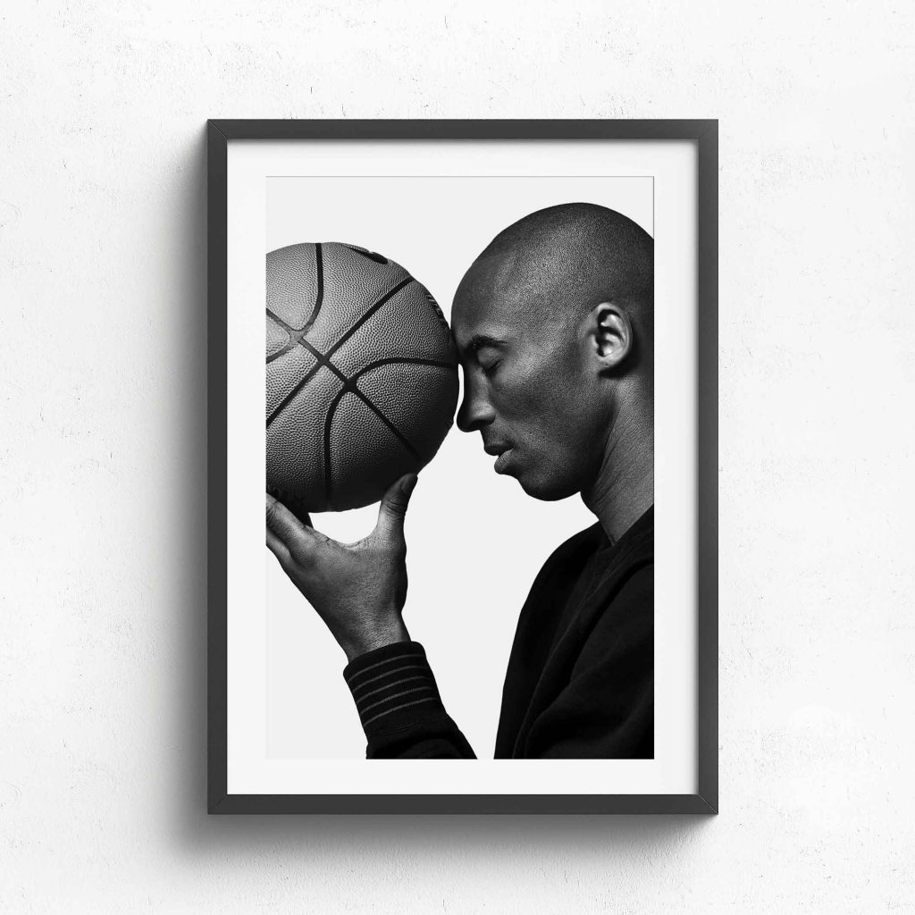 Kobe Bryant Pencil drawing by Vincent Duhig