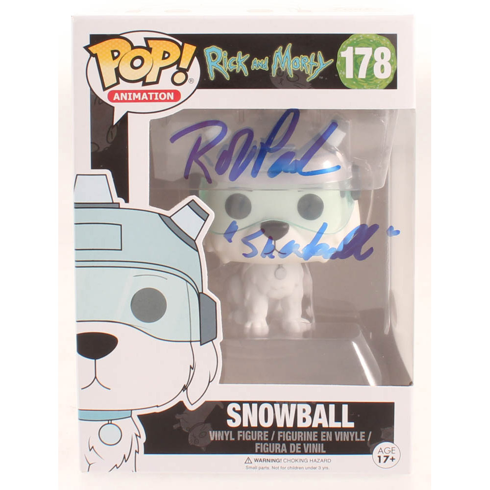 rick and morty snowball funko pop