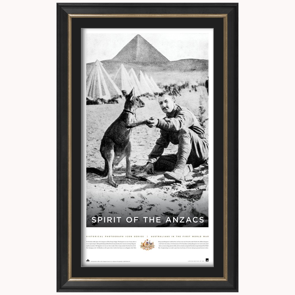 Military – The Spirit of Anzacs Framed Limited Edition Vertical ...