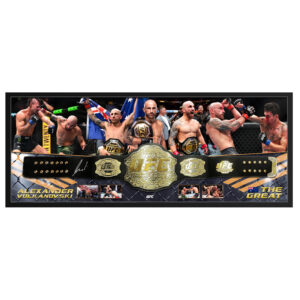 UFC - Alexander Volkanovski Signed & Framed UFC Belt