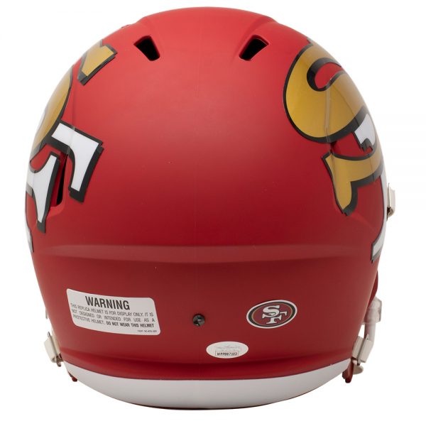 NFL – Joe Montana Signed 49ers NFL Riddell Speed Helmet AMP Alternate (JSA COA) | Taylormade ...