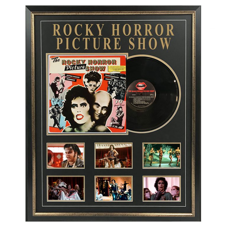 Music Meat Loaf The Rocky Horror Picture Show Signed & Framed Vinyl