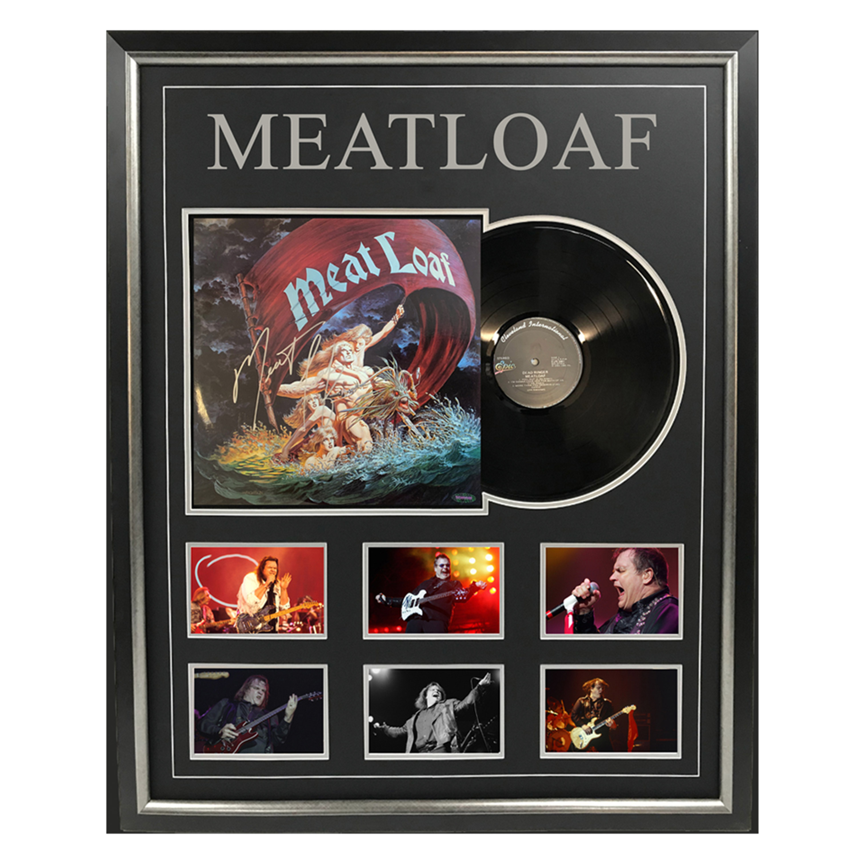 Music – Meat Loaf – Dead Ringer Signed & Framed Album...