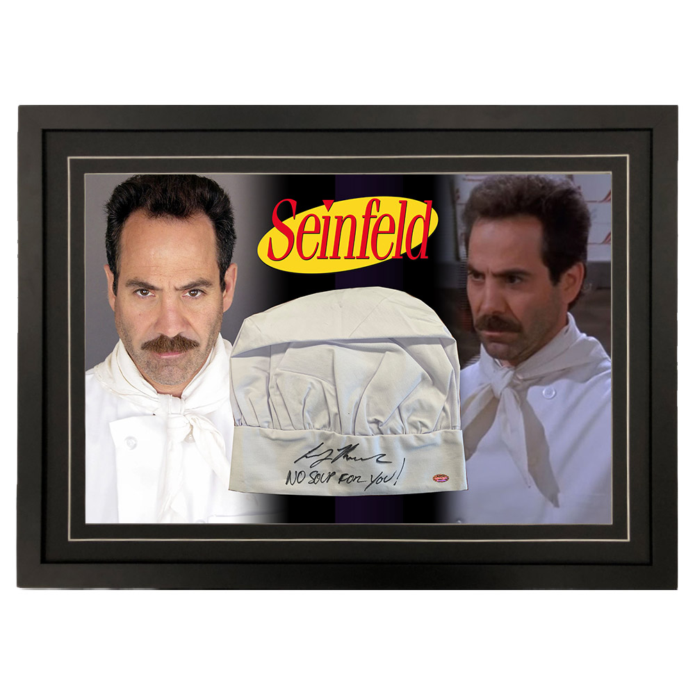Seinfeld – Larry Thomas – The Soup Nazi Signed & Fram...