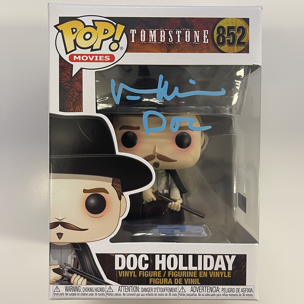 Val Kilmer – “Tombstone” Doc Holliday #852 Autograph...