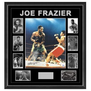 Boxing - Joe Frazier - Signed & Framed 16x20 Photo