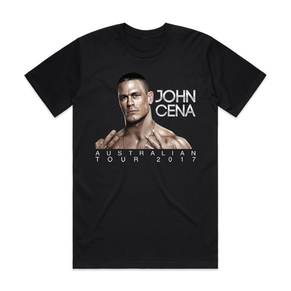 John Cena - Australian Tour T Shirt | Taylormade Memorabilia | Sports ...