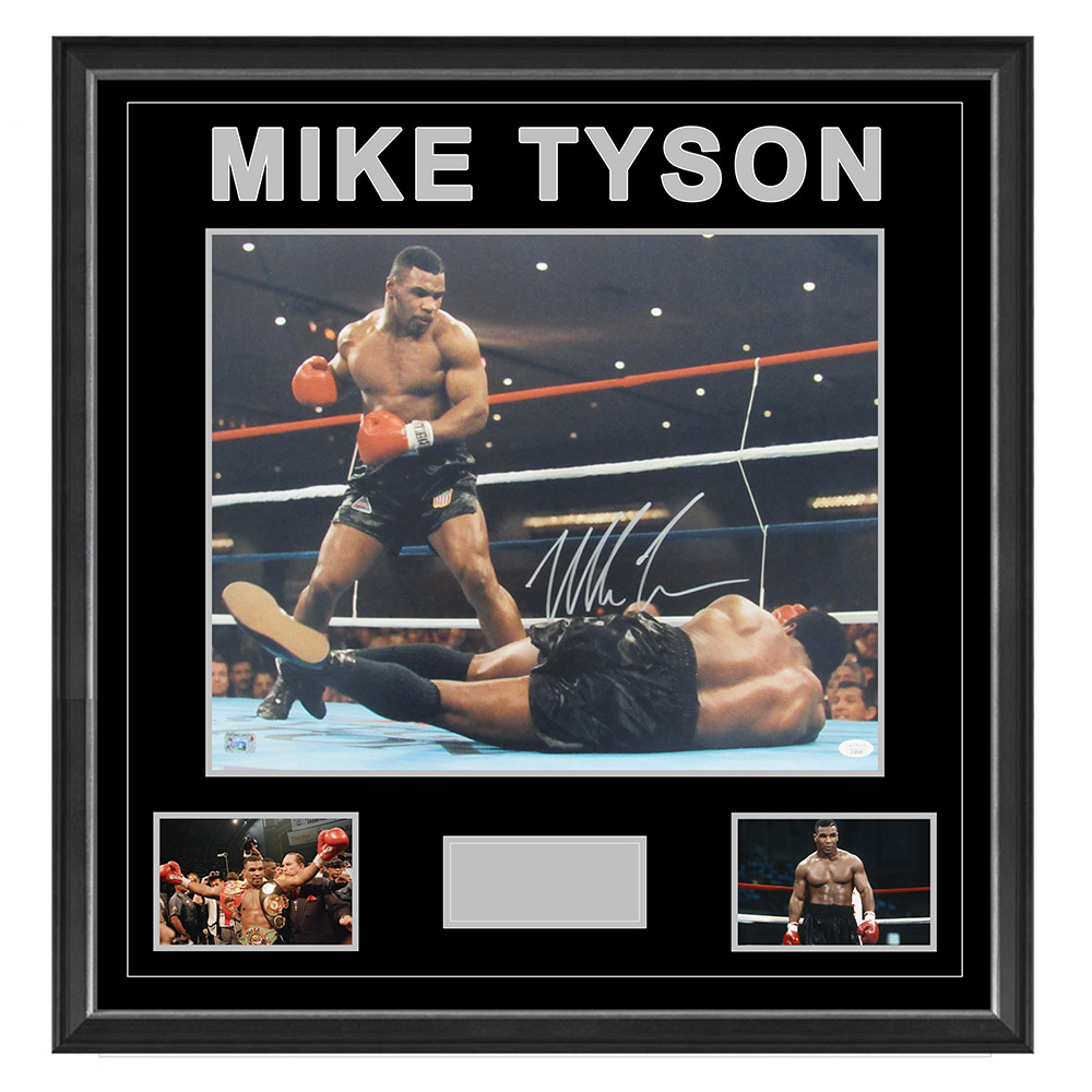 Boxing - Mike Tyson - Signed & Framed Photo #2 (JSA COA) | Taylormade ...